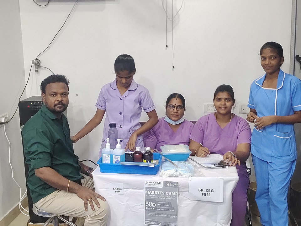 Tulips Multispeciality Hospital diabetes camp